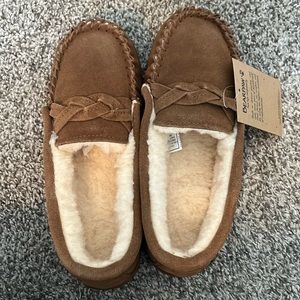 Womens Bearpaw Moccasin Slipper